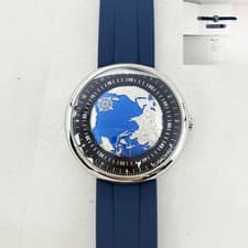Ciga Design Series U Blue Planet II 46MM Blue Dial Steel Box Papers
