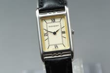 [Near MINT] Yves Saint Laurent 5420-F46878 White Dial Quartz Woman's Watch JAPAN