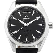 OMEGA Seamaster Aqua Terra Day Date 231.13.42.22.01.001 Automatic Black Dial...