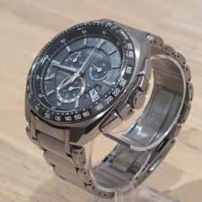 Citizen Attesa H610 T016782 Eco Drive Chronograph Watch Timepiece