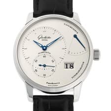 GLASHUTTE ORIGINAL Pano Reserve 1-65-01-22-12-04 Cal.65-01 Silver Dial Mens