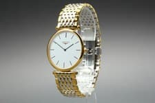 [Near MINT] Longines Grand Classic L4.709.2 33mm White Dial Quartz Men's Watch