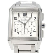 Jaeger LeCoultre Reverso Squadra Chronograph GMT Q7018120 Automatic 35mm