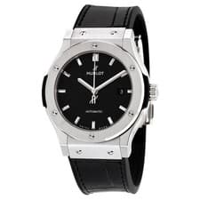 Hublot Classic Fusion Automatic Black Dial Titanium Men's Watch 542NX1171LR