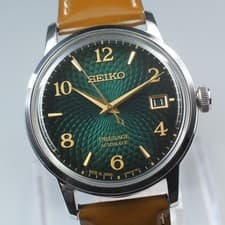 [Mint] SEIKO PRESAGE Mojito Cocktail Time Green Dial 4R35 Automatic Men's Watch
