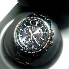 Seiko Astron GPS World Time Solar Watch 8X53 0AD0 2 SBXB079 wrist 17cm