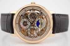 Vacheron Constantin Traditionelle Skeleton Perpetual Calendar 39mm Watch 43172