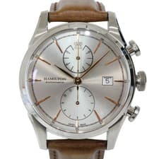 HAMILTON H32416581 Silver Case Size 42mm Men's Used Watch #41021