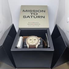 Swatch OMEGA SATURN Saturn Belt Custom Excellent Condition