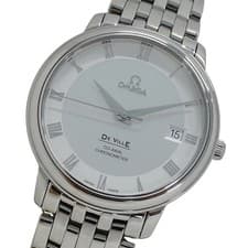 Omega De Ville Prestige 4574 31 Watch Brand Date Co-Axial Chronometer Automatic