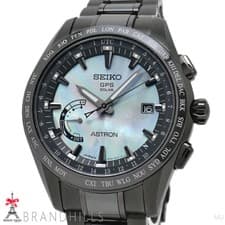 Seiko Astron 8X Series Solar GPS Satellite Radio Mens Watch Used