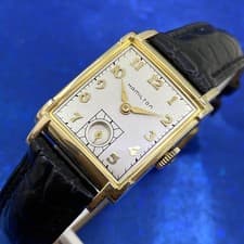 Vintage 1948 Man’s HAMILTON PERRY Stunning Silver Dial Fully Serviced & WARRANTY