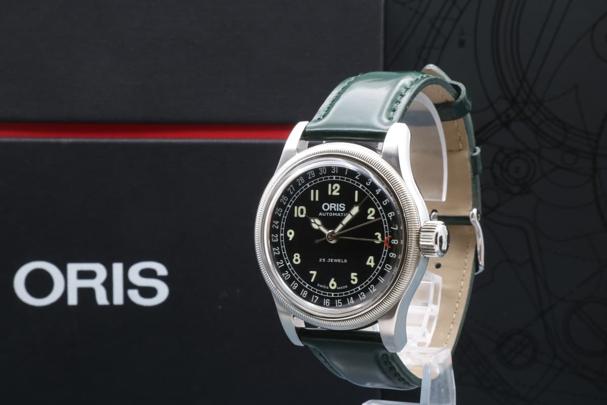 [Near MINT] ORIS 7543 Big Crown Pointer Date 25 Jewels Automatic Men's Watch JP
