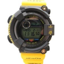 Casio G-SHOCK GW-8200K-9JR Diver's Solar Watch Yellow Black Titanium Resin 200m