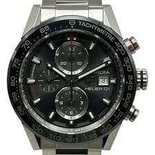 Tag Heuer TAG Heuer Carrera Calibre Heuer 01 Chronograph CA201W BA0714 Black
