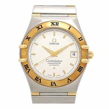 Omega Constellation Automatic 1302 30 Automatic Winding Stainless Steel Yellow