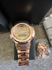 CASIO G-SHOCK AWM-500GD-4AJF Rose Gold Analog Digital Watch From Japan Used