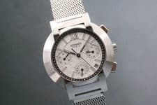 [N MINT] HERMES Nomade NO1.910 Chronograph Auto Quartz Men's Watch From JAPAN