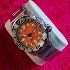 Seiko Monster Watch 7S26-0350 Orange SKX781  Automatic Men's Japan CB53