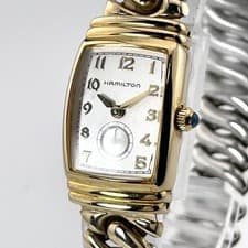 Hamilton Benton Timepiece Gold Ladies Quartz 18mm Small Seconds 6246