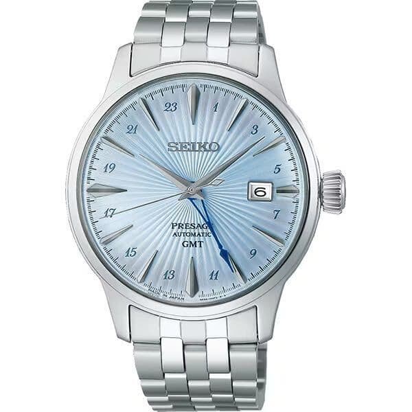 Free  Special  New SEIKO Presage SARY241 Cocktail Time GMT Mechanical Men s Watc