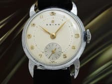 Seiko Ref. 1183 Plated/SS Two-Tone Silver Dial Antique Manual Winding 28mm Men's