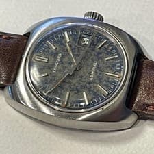LONGINES Admiral Tropical Dial Hand-Wound Watch Working