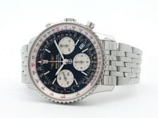 Breitling Navitimer Black Dial 42mm Stainless Steel Automatic Chronograph A23322