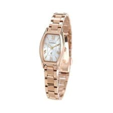 Citizen Eco-Drive EW5543-54A Ladies Watch Stainless Steel Pink Gold