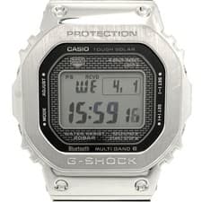 Casio G-SHOCK GMW B5000D 1JF Full Metal Square Watch Timepiece Silver