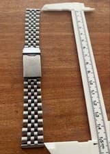 Tag Heuer Formula 1 Genuine 18mm Silver Watch Band Men Used Rare Vintage From Ja
