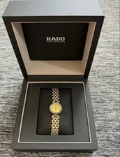 RADO Florence Ladies Quartz Watch Gold Box & Warranty Included