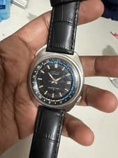 Vintage Seiko Navigator Timer 6117-6410 Men's Automatic Wristwatch Runs