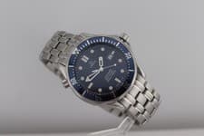 Omega Seamaster Pro SMP 300M 2541.80 Mid Size 41mm Blue Wave Bond 007 Quartz VTG
