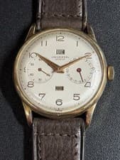 Universal Geneve Triple Calendar - Manufacture Caliber - Vintage Watch '40