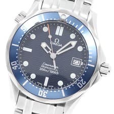 Auth OMEGA Seamaster 2561.80 300M Blue Dial Men's From JAPAN Fast Shipping