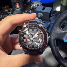 Casio G-SHOCK MTG-B1000 Men's Watch Black Used G407