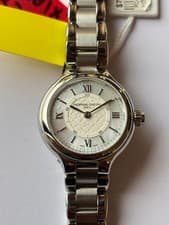 FREDERIQUE CONSTANT ANALOG WHITE DIAL WOMEN'S WATCH A5-FC-1
