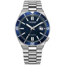 Citizen Collection NJ0230-59L TSUYOSA Blue Dial Mechanical Automatic Watch Men