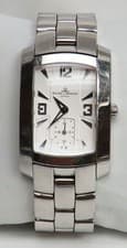 BAUME & MERCIER HAMPTON 65310 STAINLESS STEEL USED MAN'S WATCH