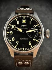 IWC Big Pilot’s Watch 7 Days IW501004 Black Dial 46mm Titanium Automatic