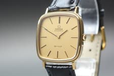 [Near MINT] Vintage 1973 OMEGA De Ville Cal.711 Automatic Gold 31mm Men's Watch