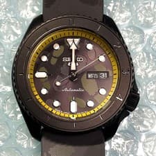 [ Exc ] SEIKO ONE PIECE Sanji Collaboration Automatic Watch Working w/ Box #52