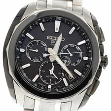 Seiko Astron SBXC029 GPS Solar Radio Men's Watch 5X Series Used