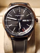 Hamilton Broadway Quartz Watch Mens 42mm Timepiece Wristwatch Modern Street