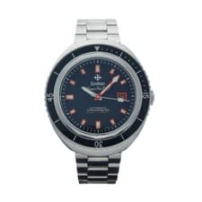 Zodiac ZO9509 Super Sea Wolf Saturation Diver 45 mm Steel Automatic Men's Watch