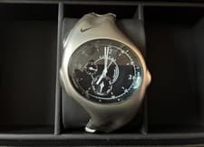 Nike Triax Armored Chrono Stainless Steel Men's Watch