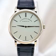 A. Lange & Söhne Saxonia Thin - 201.027 - 18K White Gold - Full Set