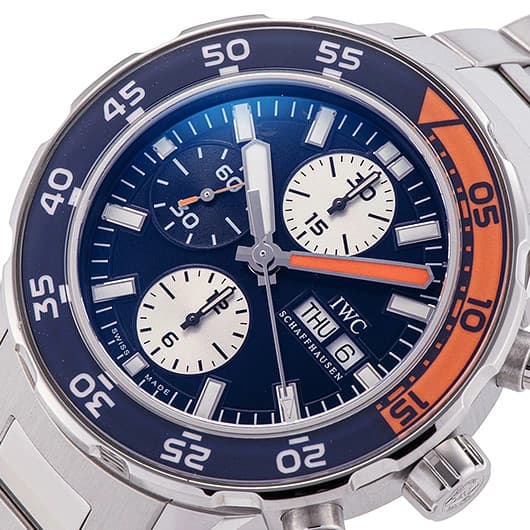 IWC Aquatimer Chrono Ref  IW376704 Blue Silver