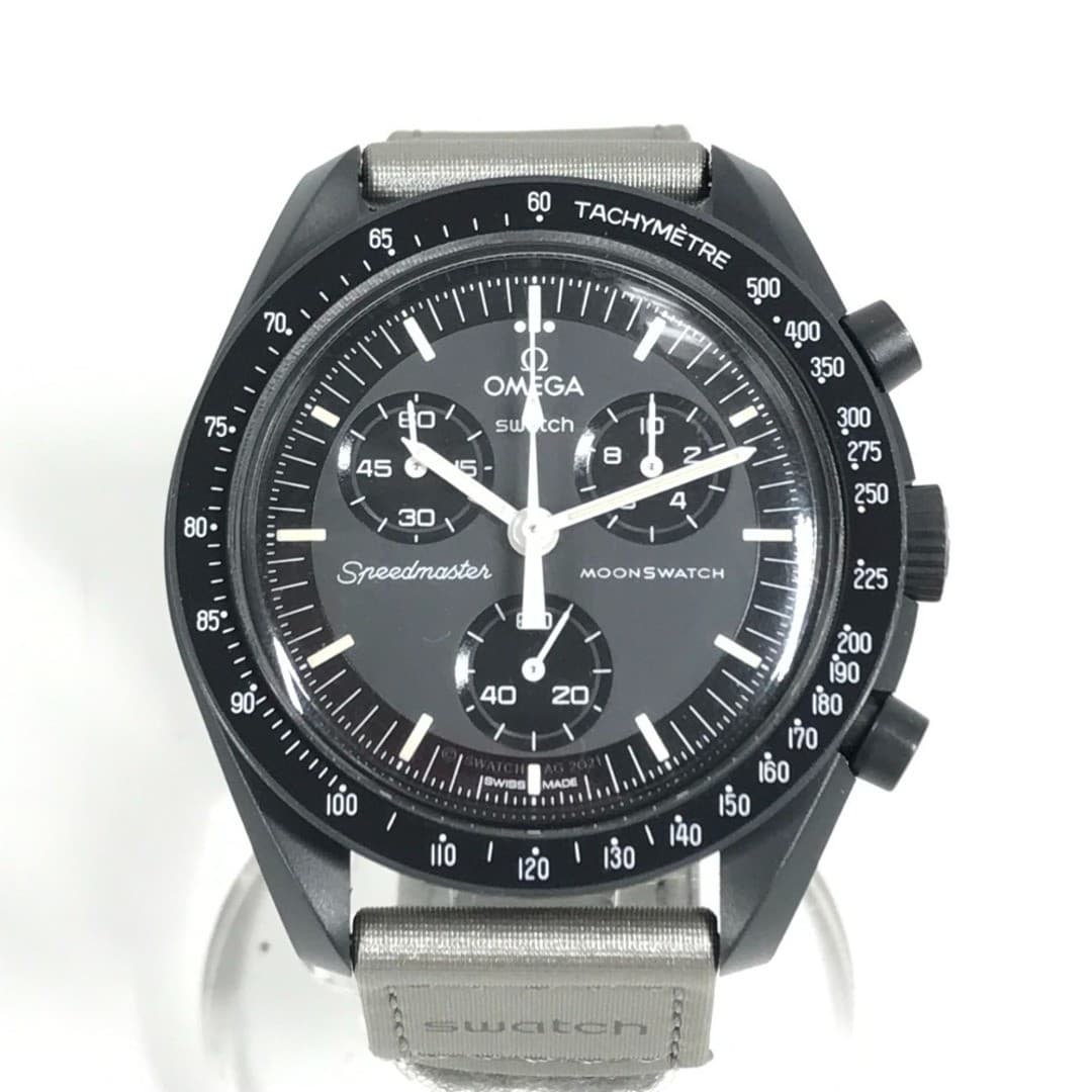 Swatch Mission to Mercury Moon Swatch SO33A100 Men Pre-owned Japan From Japan